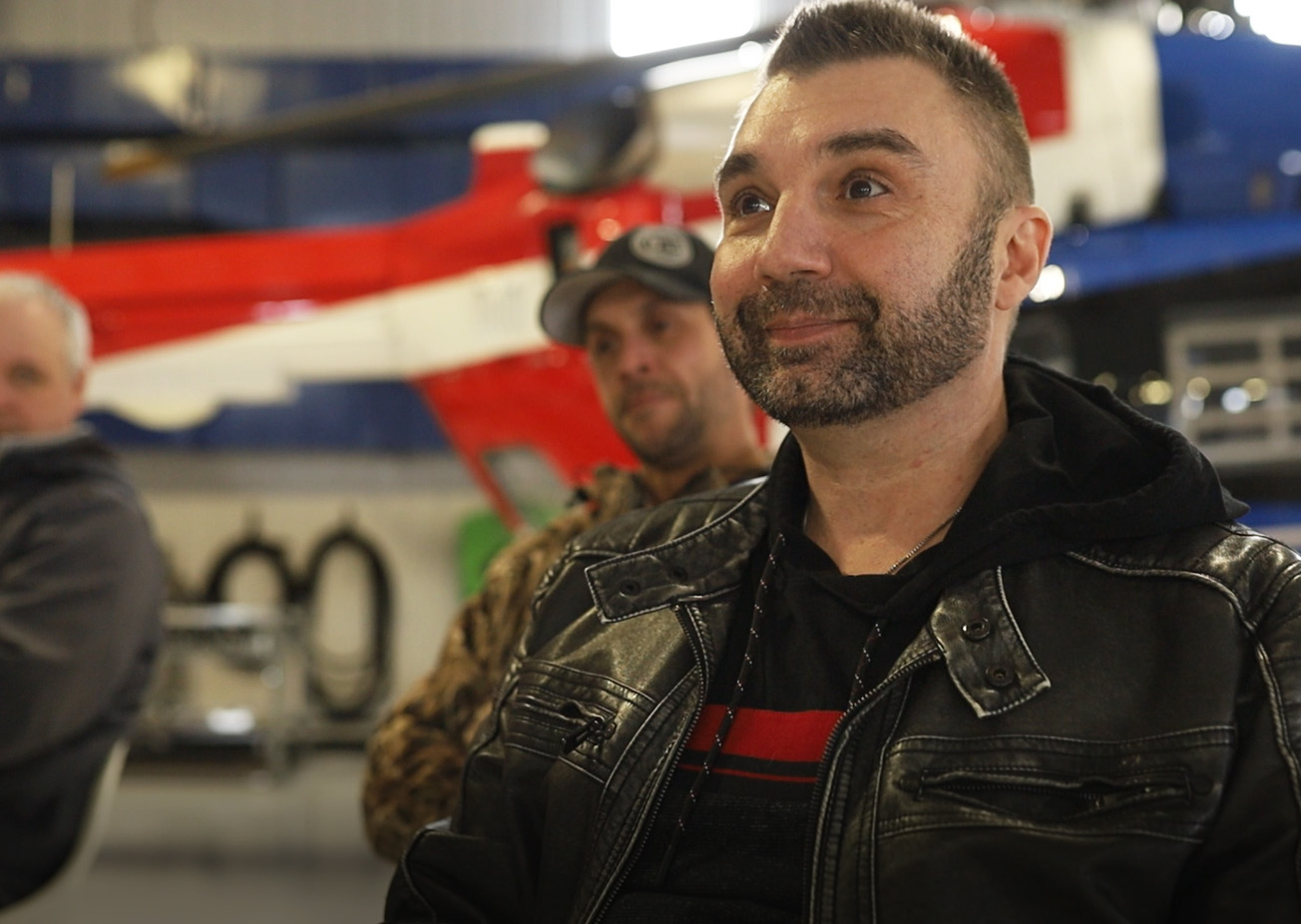 Dany Guenette Airmedic transport médical aérien helicoptère air ambulance