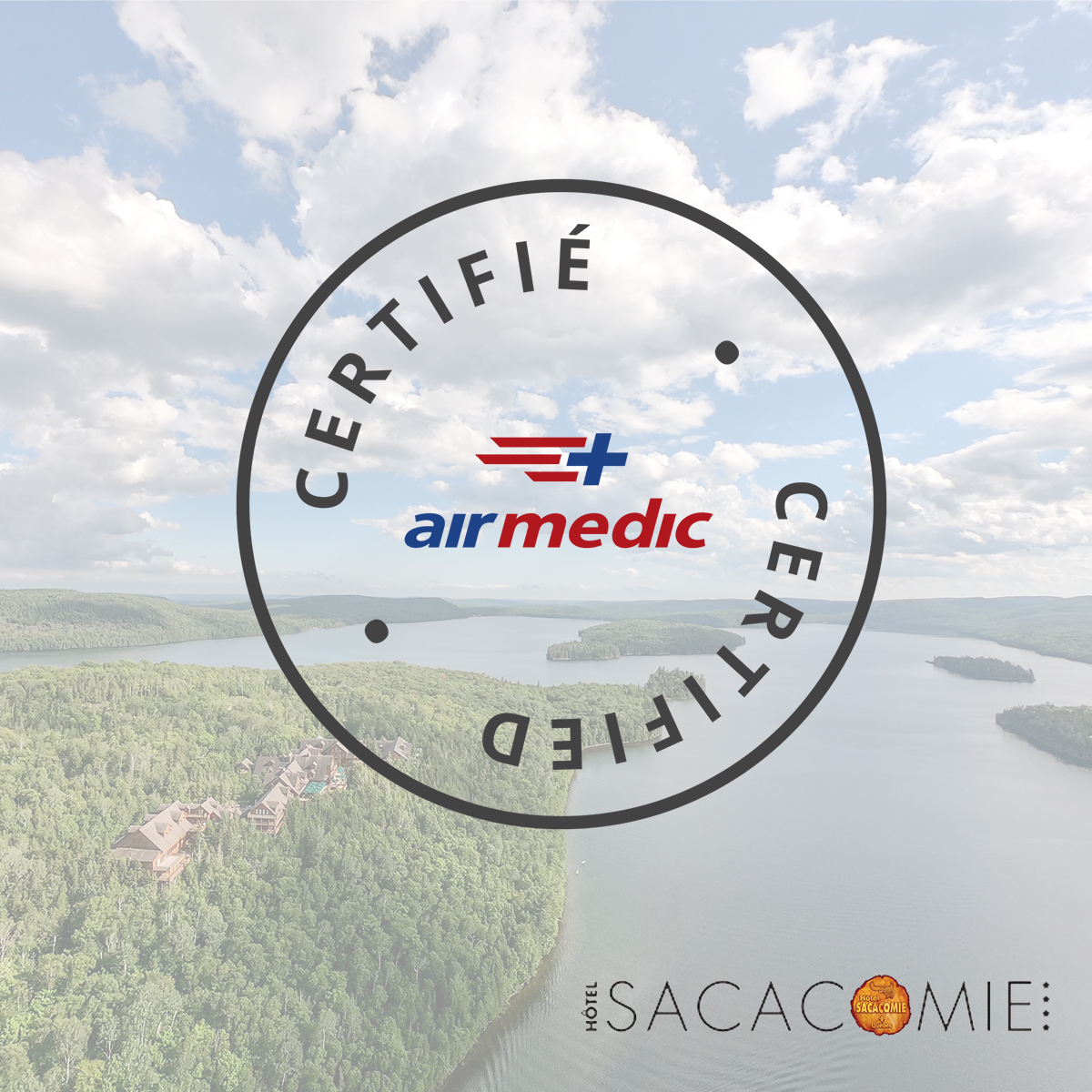 Logo de la certification airmedic 