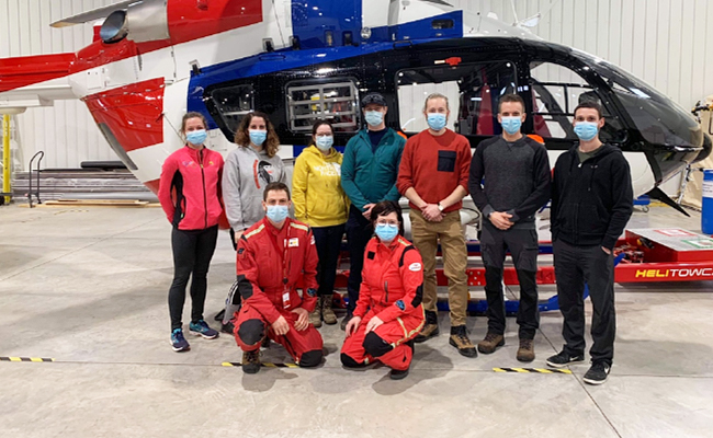 Formation en transport médical aéroporté