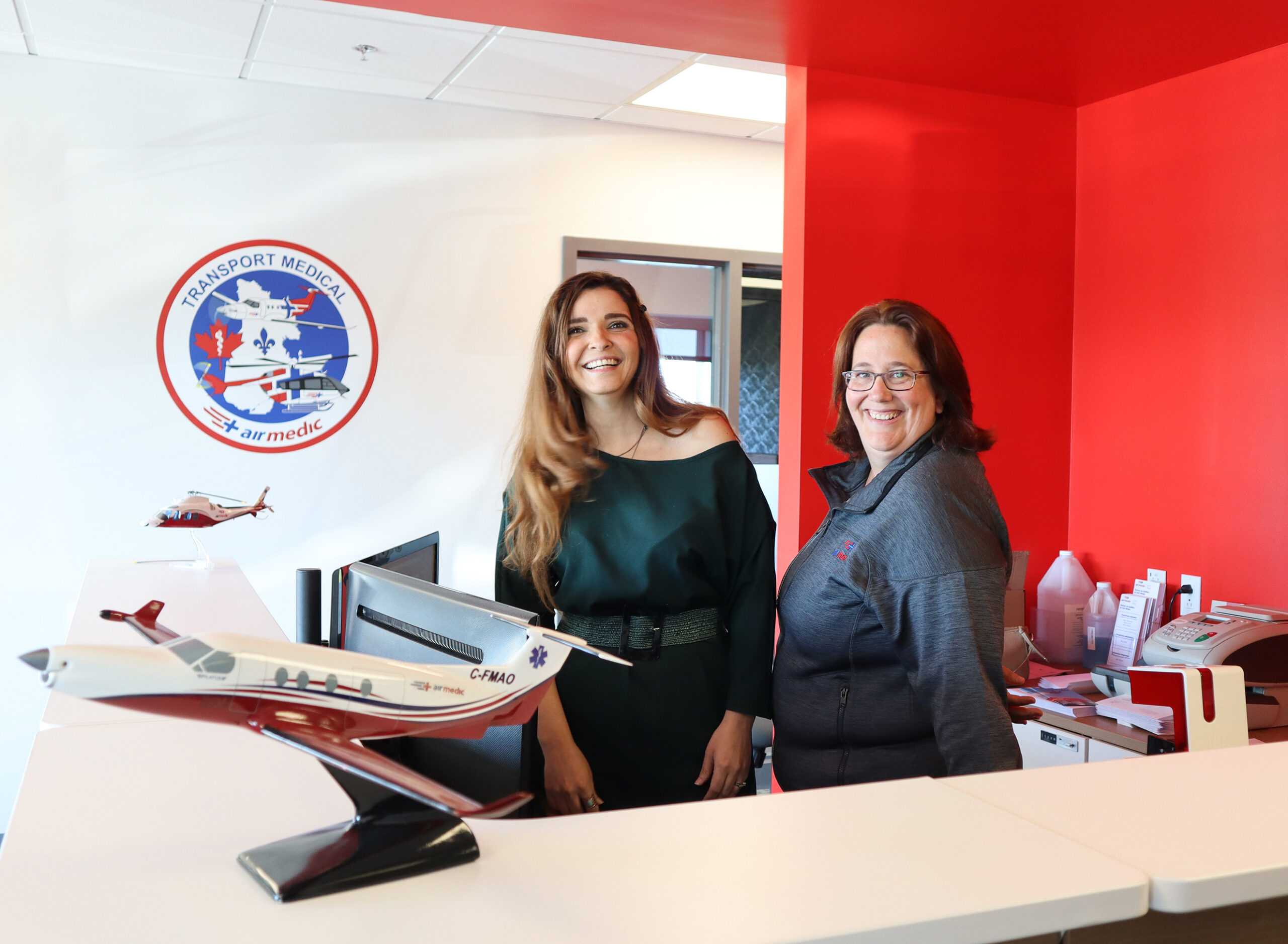 Sanae Chahad, service à la clientèle Airmedic.