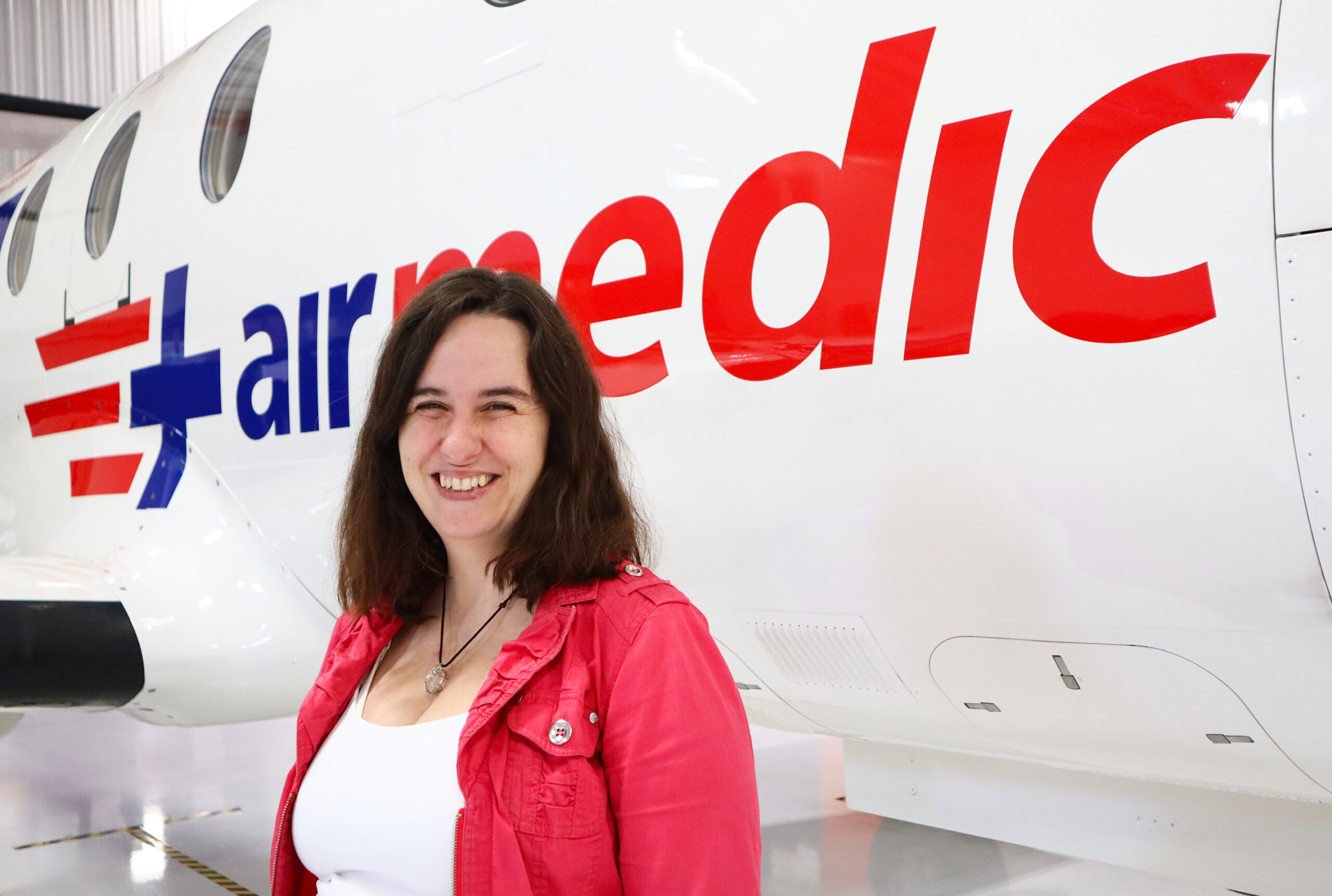 Marie-Michelle Fortier agent à la logistique Airmedic ambulances aérienne Québec.