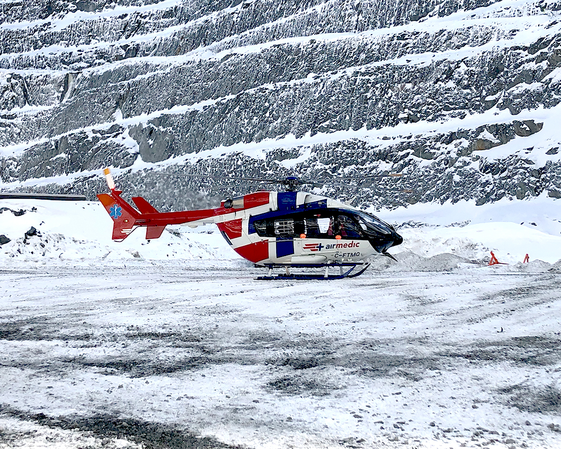 canadian malartic airmedic simulation