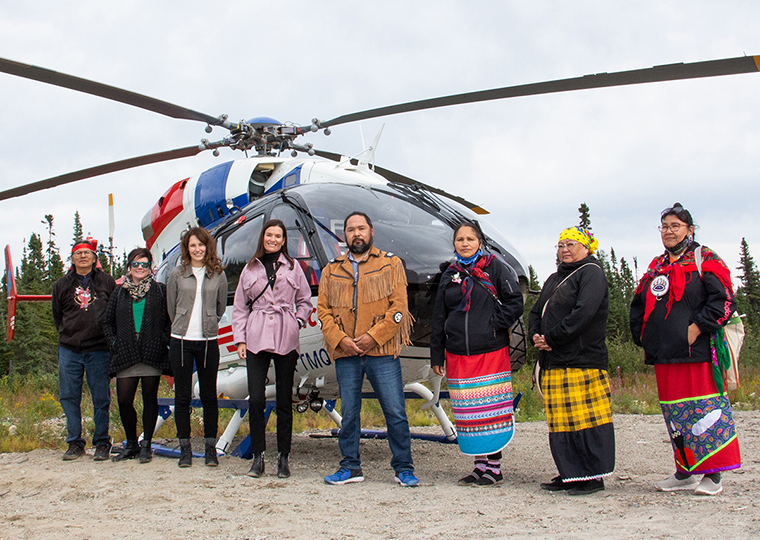 Airmedic_Heliport_Opitciwan comité de sécurisation culturelle