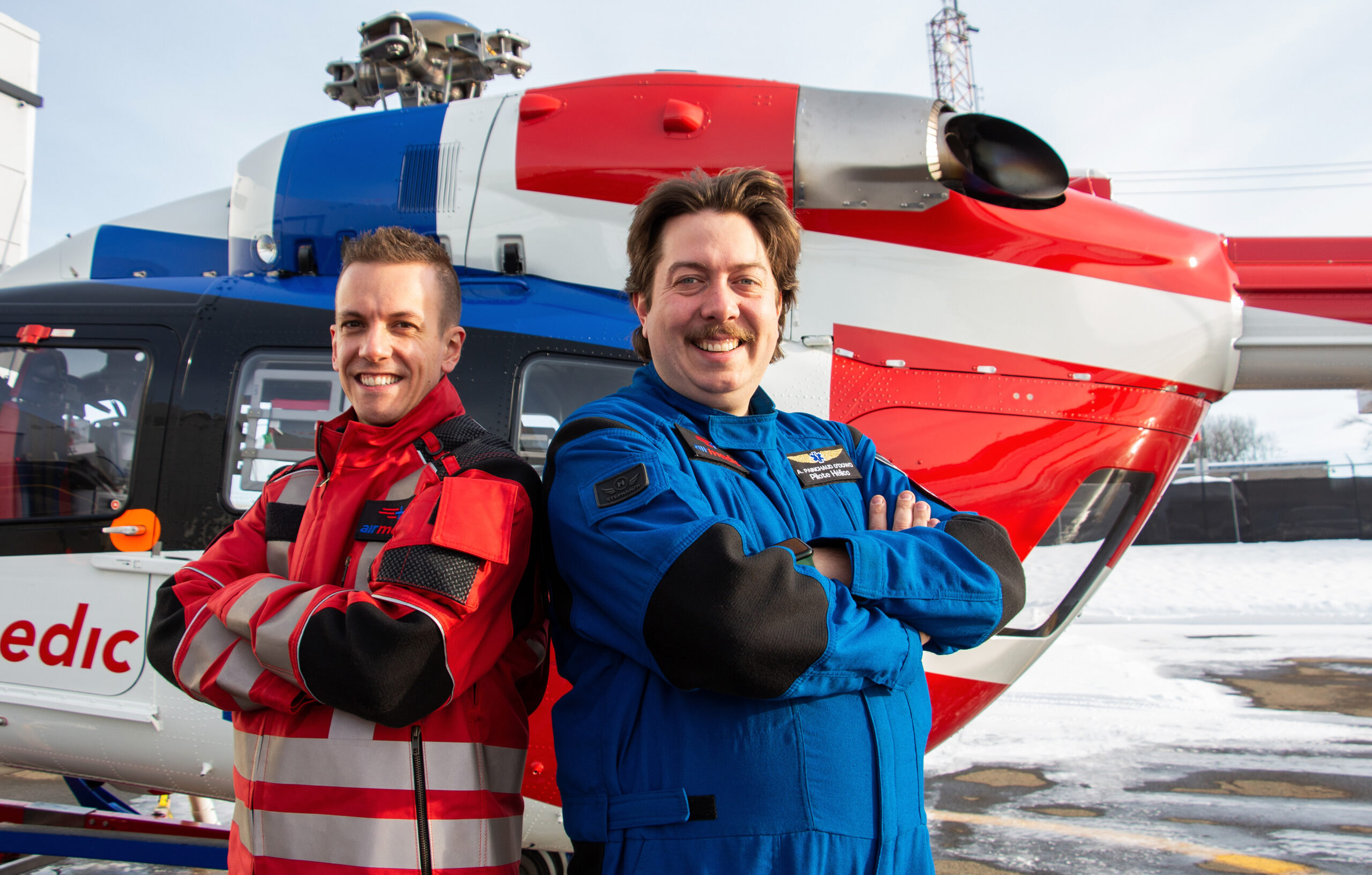 emilien campos alexandre painchaud airmedic pilote paramédic