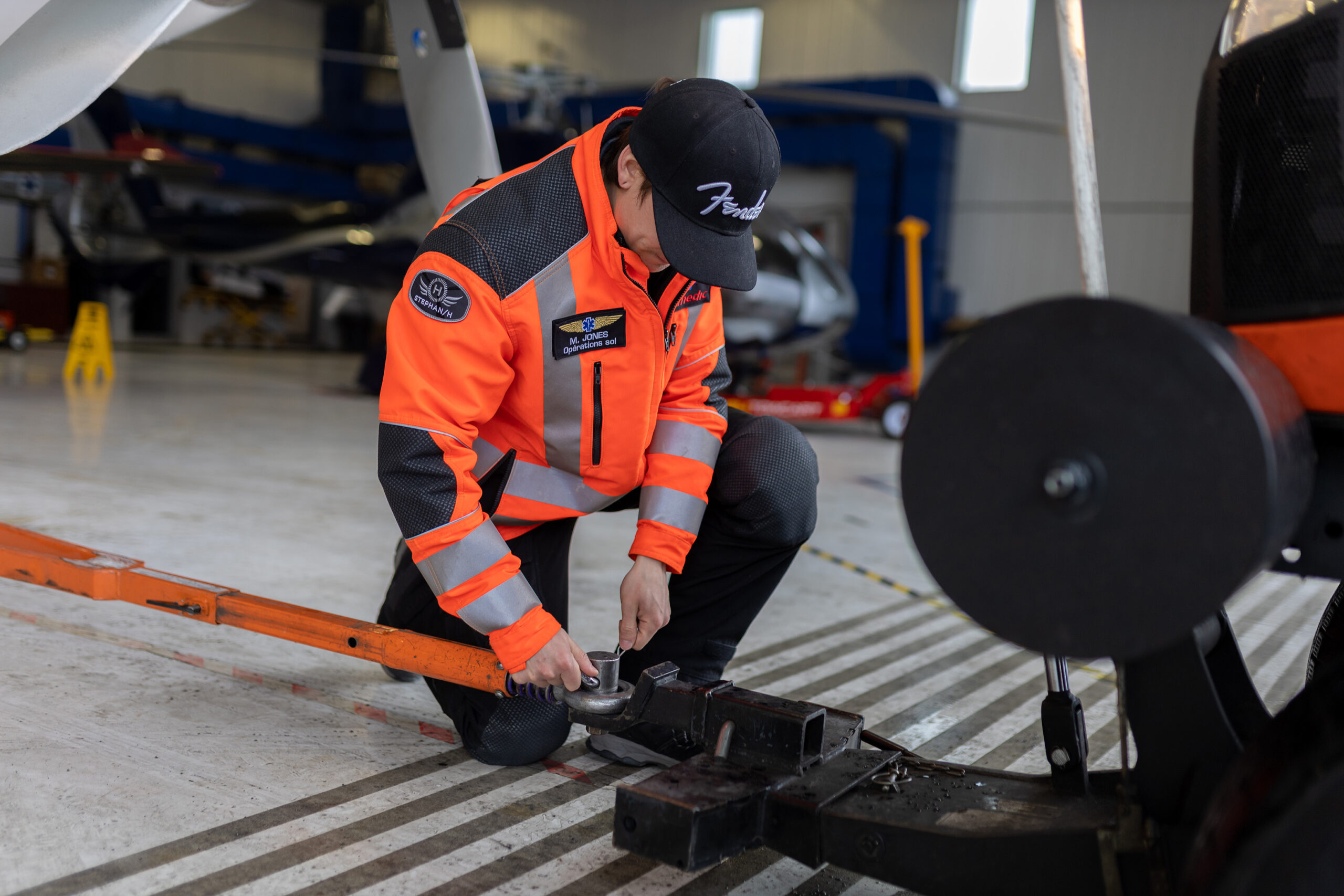 Maxime Jones agent opérations au sol Airmedic