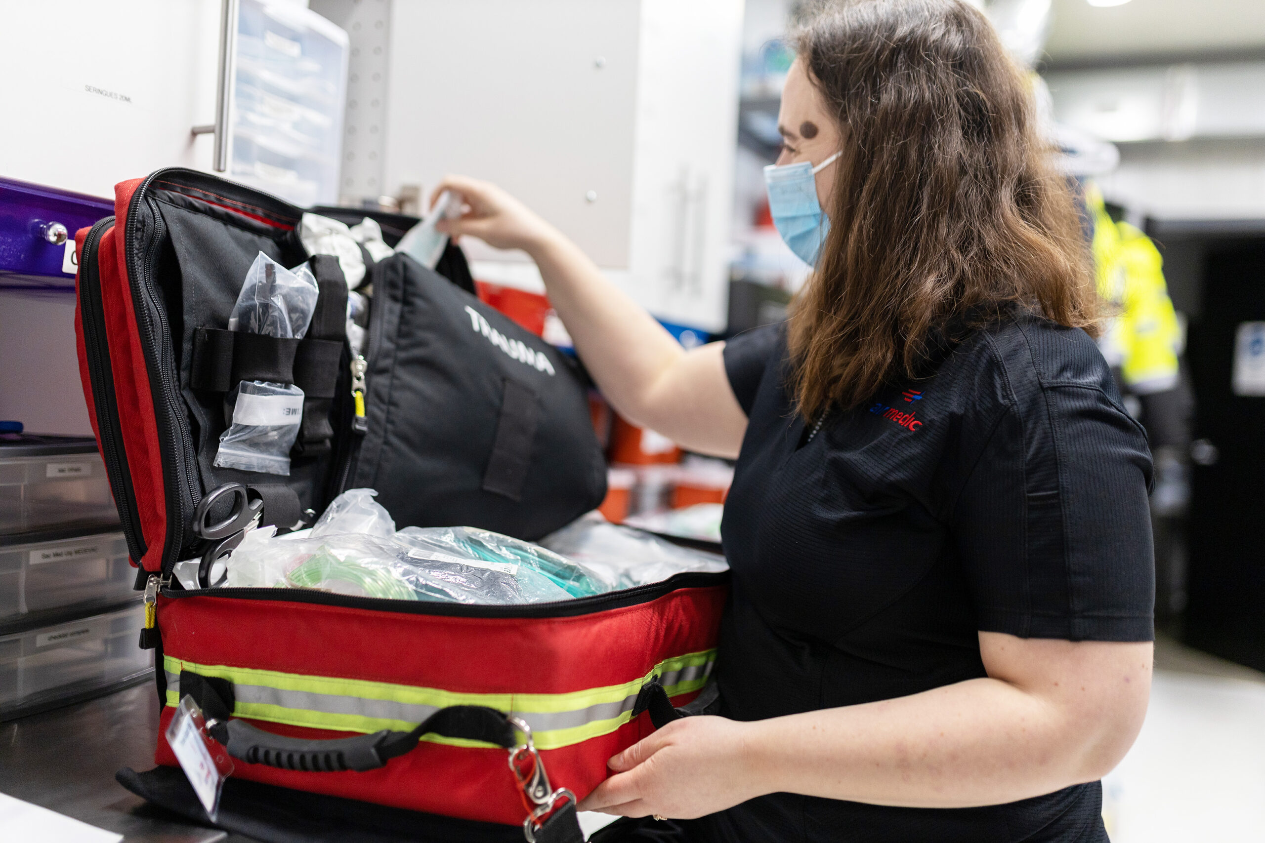 Marie-Michelle Fortier agent à la logistique Airmedic ambulances aérienne Québec.