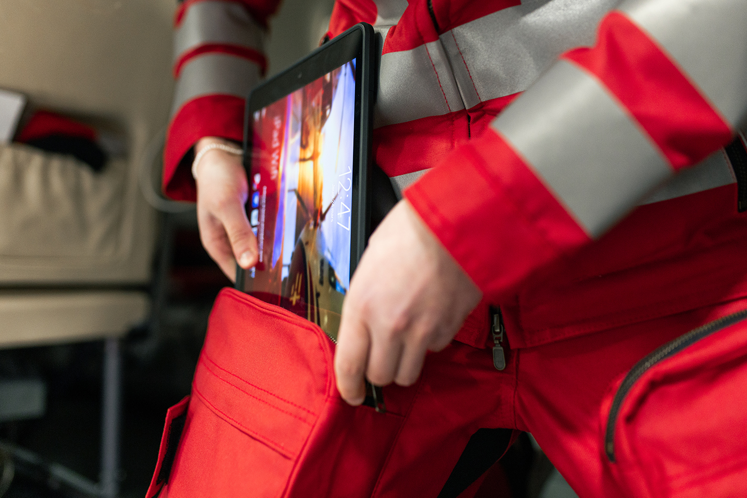 nouveaux uniformes Airmedic