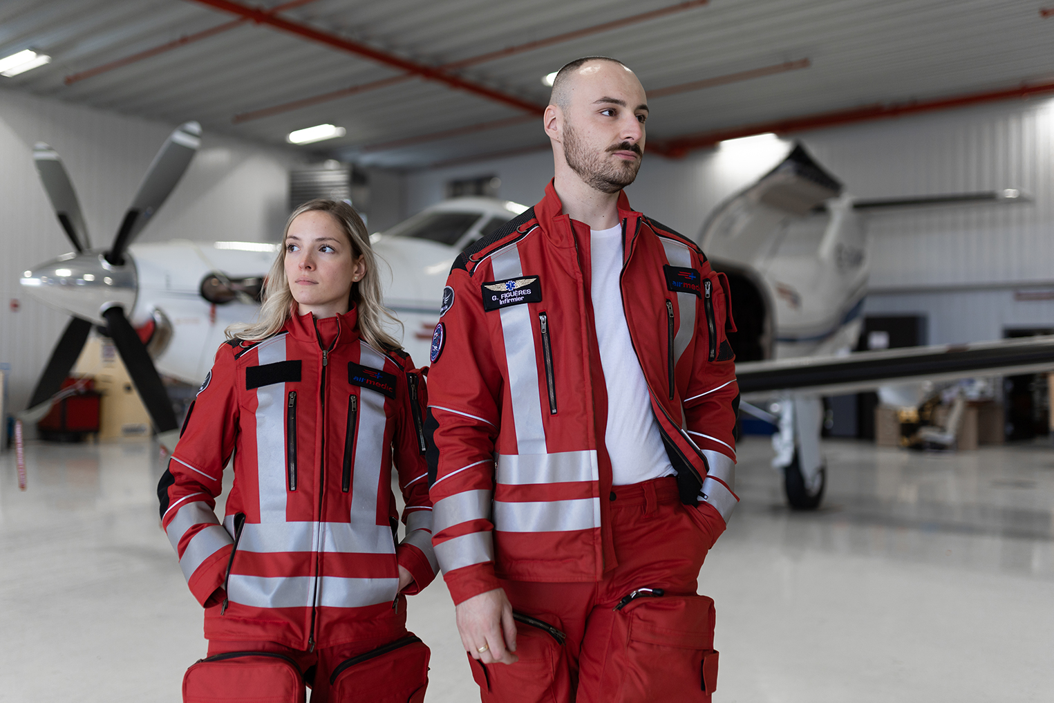 nouveaux uniformes Airmedic