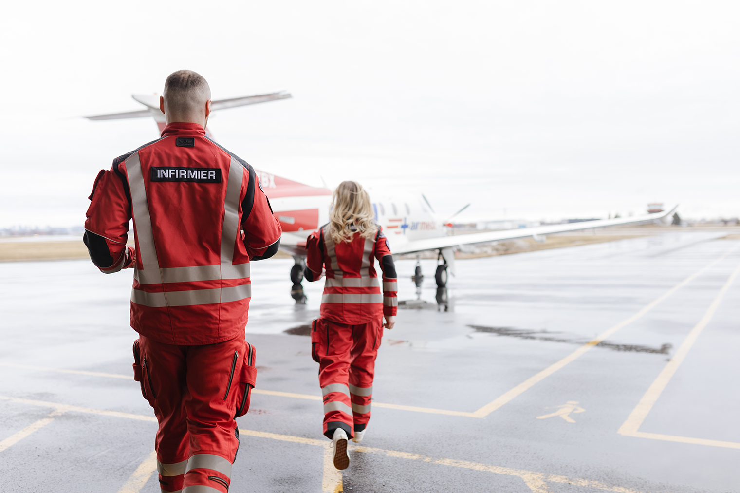 nouveaux uniformes Airmedic