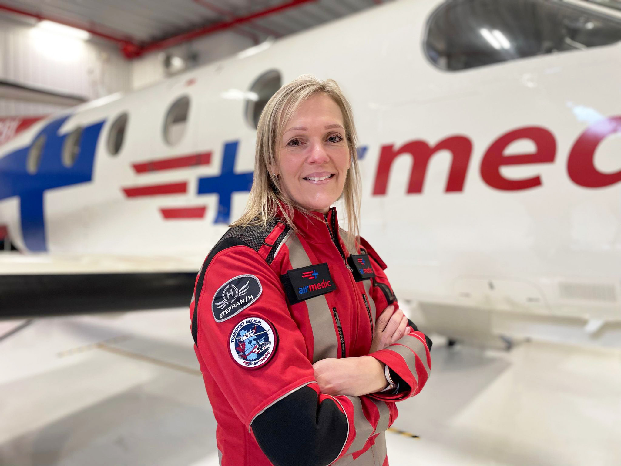 Tanya Thibeault Airmedic inhalothérapeute de vol