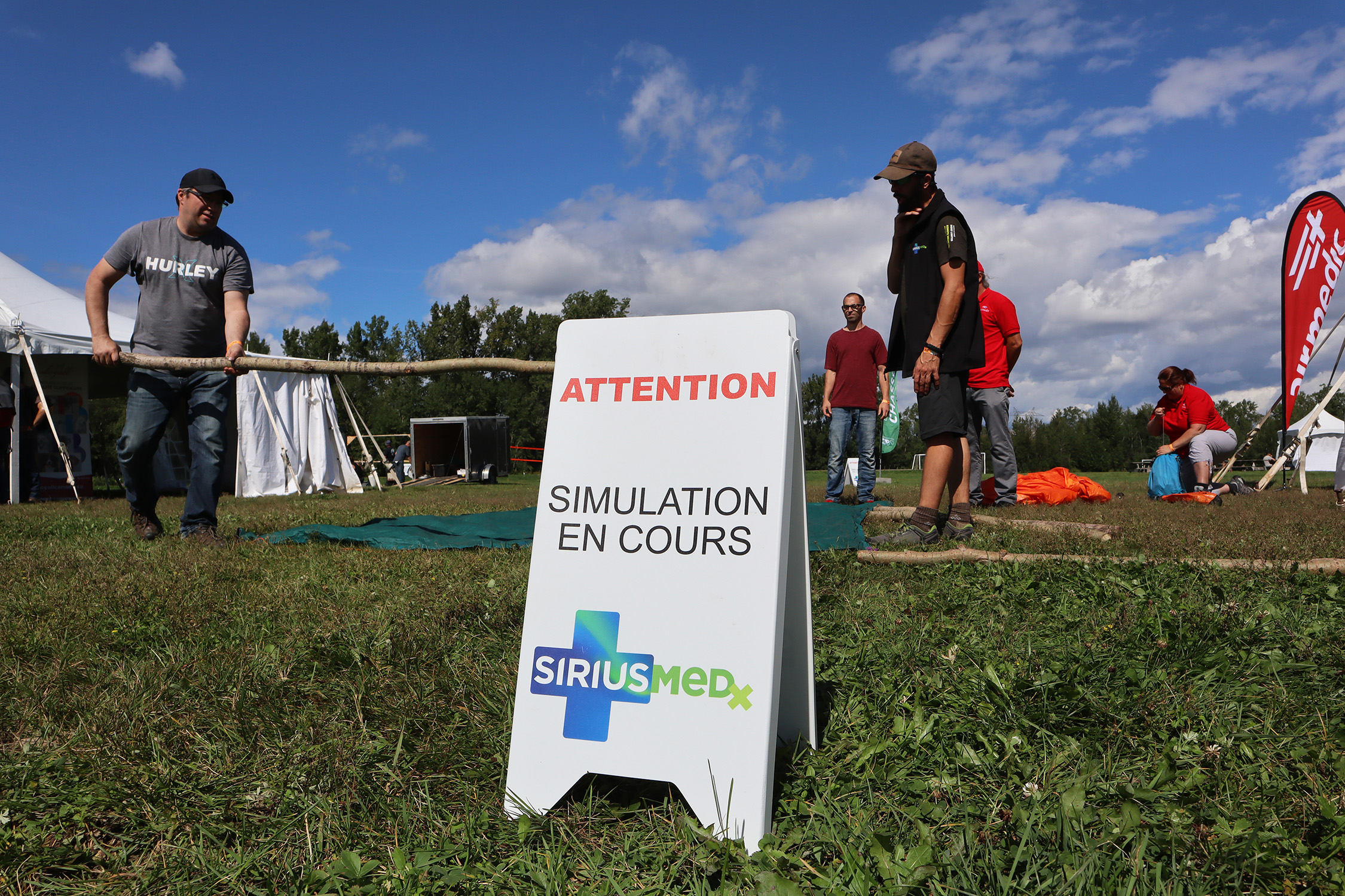 Simulation Airmedic SIRIUSMEDx