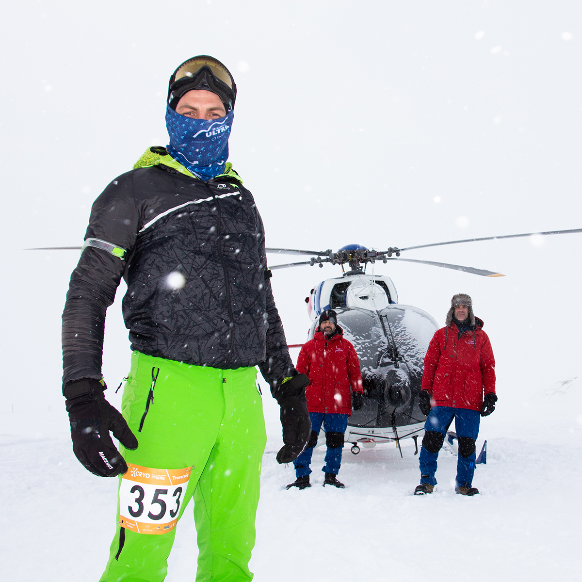 airmedic gagnant de la course cryo helicoptere ambulance